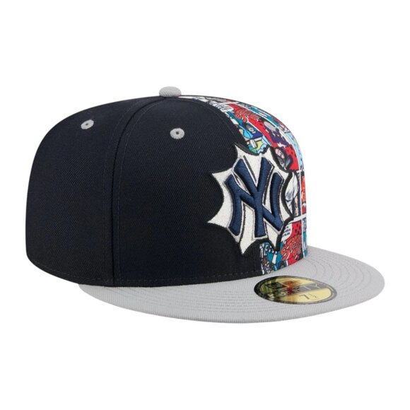 New Era New York Yankees Diamond Hero Edition 59FIFTY Fitted Hat Cap Size 7 1/8 - Picture 3 of 7
